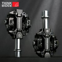 ThinkRider-Pédale de vélo étanche coordonnante, pédales éventuelles D ultralégères, 3 roulements scellés, aluminium, roulements scellés, route, Bmx, VTT