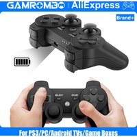 GOMROMBO Game Controller For Playstation 3/PS3/PC/Android Wireless BT Gamepad 6 Axis Gyro Dual Motor Vibration Gaming Joystick