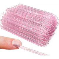 Nail Art Cuticle Pusher Reusable Double End Crystal Stick Professional Cuticle Removal Tool Manicure Nail Accessories
