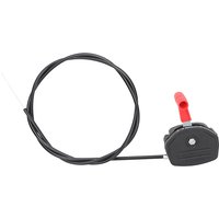 1Pc 56-inch Throttle Cable With Handle Lawn Mower Throttle Switch Kit For Hand-Push Lawn Mowers With Standard Throttle Systems