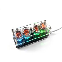 QS27-1 SZ4-1 SZ-J2 Glow Tube Clock with WIFI Network Timing ESP8266