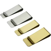 1pc Metal Paper Clip for Notebook Bookmark Stainless Steel and Brass Material Book Paper Clips Office School Reading Supplies
