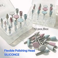12PCS /36PCS All-in-one Flexible Polishing Grinding Heads for Polishing Tools, Shank 2.35mm For Finshing and Polishing
