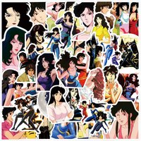 50/100PCS Cartoon Anime Graffiti Sticker DIY for Trunk Stationery Notebook Sticker
