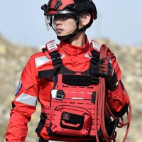 Lightweight Tactical Vest Molle Module Quick Removal Fire Training Equipment Breathable Multifunctional Protective Rescue Vest