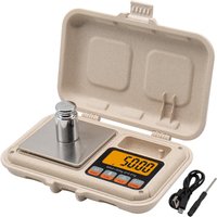 300g x 0.01g Digital Portable Scale, Portable Mini Jewelry Scale (g & oz), Mini Scale with LCD Display, Tare Function