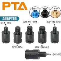 Angle Grinder m10 m14 5/8-11 Adapter Thread Converter Adapter Interface Connector Screw Connecting Rod Nuts Slotting 100 125Type