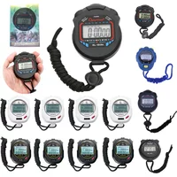 Multi-Function Electronic Stopwatch Handheld Chronometer Professional Pocket Stopwatch Stop Watch Timer Waterproof for Match