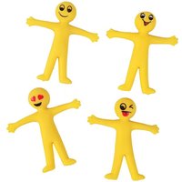 36Pcs Mini Soft Plastic Yellow Villain Pullable Decompression Toy Kids Birthday Party Favors Pinata Filling Party Gift Giveaway