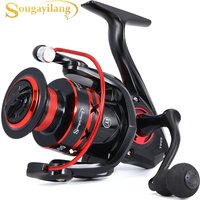 Sougayilang Spinning Fishing Reel 5.2 Ratio 1000-7000 Lightweight Portable Fishing Gear for Freshwater Fishing Pesca