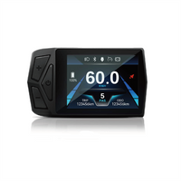 AliExpress ifunmobi 36V-72V LCD T24 Color Bluetooth Display with UART No. 2 Communication Protocol for Ebike Electric Bike SM/Waterproof Connector