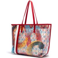 C-H Women's Beach Bag 2026 Summer Large Capacity Travel Bag Waterproof