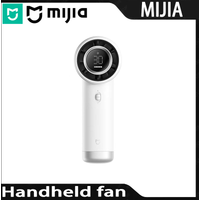 Mijia Portable Neckband Rechargeable Mini Fan Handheld DC Inverter Outdoor Fan with 40 Hour Long Battery 100 Speed Settings