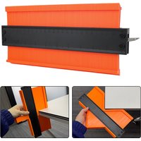 Jauge Meethulp pour carreaux stratifiés, alliage de façonnage des bords, règle de mesure du bois, verrouillage réglable, jauge de Contour, outil de duplicateur de profil