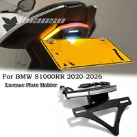 For BMW S1000RR 2020 2021 2022 2023 2024 2025 2026 Motorcycle License Plate Holder LED Light Tail Tidy Fender Eliminator image 4