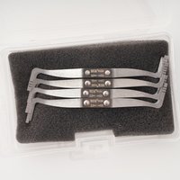 4pcs / set Auto Locksmith Y Tension Wrenches Tools for Car Adjustable Tool