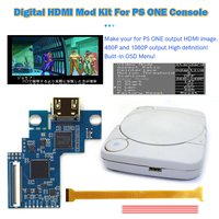 Hispeedido For PSONE Digital HDMI MOD Kit Digital to Digital HDMI Mod Kit 480P 1080P For Playstaion ONE PS ONE Console