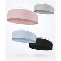 AliExpress NONE Unisex Sports Headband Sweatband Non-Slip Elastic Hair Band Breathable Moisture Wicking Head Wrap for Running Fitness Cycling