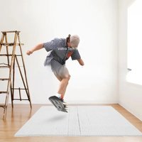 2m×2m/1m Wide Foldable Ski Mat, Ski Snowboard Indoor Training Board 25/50Pcs Practice Accessory