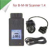 For BMW Scanner 1.4 Pasoft Diagnostic Code Reader E Serial Programmer Cable with 20pin Adapter