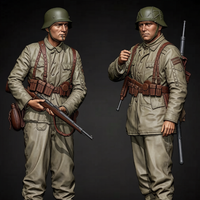 1/35 Resin soldier model kit self assembling and coloring (2 people, no platform) A-2279