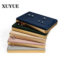 New jewelry prop tray multi-color metal jewelry tray display storage jewelry display props see pallet spot