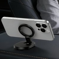Magnetic Phone Mount Suction Cup Automobile Navigation Stand 360 Degree Adjustable Car Phone Holder Mount For Home