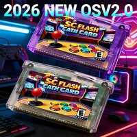 NEW SC OSV2.0 GBA FlashCard 5000 in 1 For NDS/NDSL/GBM/GBA RTC Game Cartridge With GBA/DS Games 8GB TF Card Reader Accessories