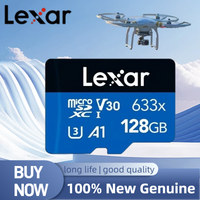 Lexar 256GB 128GB 64GB 32GB 100% Original Class 10 A1 Memory Card SDXC V30 U3 SDHC V10 U1 633x Micro SD Card Flash Microsd