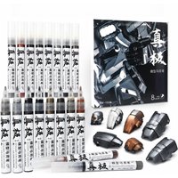 1/8 Pcs Model Marker Set Model Painting DIY Art Decoration Crafts Metallic Acrylic Coloring Drawing Pen Home Office Art Supplies