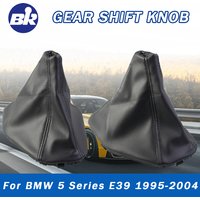 For BMW 5 Series E39 1995-2004 Gear Shift Knob Leather Dust proof Shifter Boot Cover