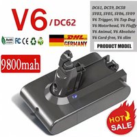 Akumulator zamienny do Dyson V6 21.6V 12800Ah DC62 DC59 DC58 SV03 SV04 SV09 Animal Motorhead V6 Slim Absolute Vacuum