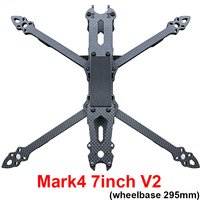 Mark4 V2 Mark 4 7inch 295mm / 8inch 367mm / 9inch 387mm / 10inch 427mm 3K Full Carbon Fiber TrueX Frame for FPV Camera Kit Done