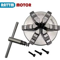 SANOU 6 jaw self-centering chuck K13 125 100 130 Six jaws manual chuck Machine tool Lathe chuck