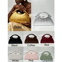 New PU Small Handbag-Style Bag Fashionable Shoulder/Crossbody Bag for Elegant Ladies Evening Parties Unique Stylish Accessory