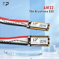 EP AM32 Aria 70A 32Bit Single Brushless ESC 3-6S Current Meter Sensor for RC FPV Airplane DIY Parts