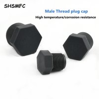 1/2" 3/4" 1 Inch Male Thread PP Plug PVC Pipe Micro Irrigation Fittings Water Pipe Connectors Tube End Caps Screw Plug