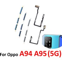 Phone Housing Power Volume Button For Oppo A94 5G New On Off Up Down External Key Internal Flex Cable Parts For Oppo A95 5G