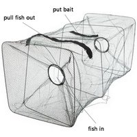 NEW* Outdoor Universal Foldable Lobster Net Two Imported Fishing Nets For Catching Crayfish And Crab Traps Bait Net