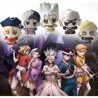 10cm New Anime Dr. STONE SCIENCE FUTURE Plush Cartoon Dr. STONE Plush Doll Cute Soft Stuffed Plushie Pendant Keychain Toy Gift