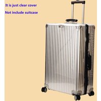 Luggage Cover For Rimowa Classic with Zipper Suitcase Protecter Case Transparent PVC Dustproof Case Customized Accessories