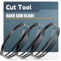 3pcs Length 1400 1425 1575 1790 2240 2560 Straight Curve Wood Cutting Bandsaw Blade Woodworking Saw 6 TPI Band Saw Blade