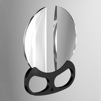 Handheld 100mm Double Half-Moon Filter for Creative Photography Effects Blurred Foreground and Dreamy Aesthetic Lens Accessory