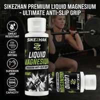 Premium Liquid Magnesium Chalk Strong Grip Sweat Resistant No Mess Gym Fitness Bodybuilding Cross Training Travel Size Bottles