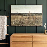 1pc Frameless Canvas Painting Vintage French Country Antique Spring Landscape Posters Prints Canvas Painting Wall Art HD Picture