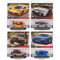 HMD41 HOT WHEELS 1:43 4Runner NISSAN BNR34 GTR V-SPEC NISMO GT-R BCNR33 Collection die cast alloy car model decoration gift