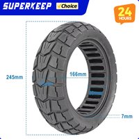 10 Inch 10x2.75 Solid Tire 85/65-6.5 for Speedway 5 Dualtron 3 Electric Scooter Non-Pneumatic Tyre for Kugoo G-Booster G2 Pro