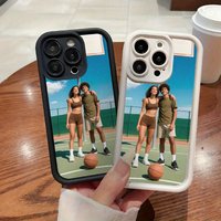 DIY Customized Photo Phone Soft Case For iPhone 16 15 14 13 12 11 Pro Max 17Air SE 2020 2022 X XS XR 7 8 Plus Protective Cover