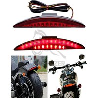AliExpress NONE Red LED Brake Tail Light For Bike Motocycle Touring Sportster XL 883 1200 Cafe Racer Rear Fender Edge Taillight