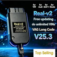 2026 VCDS CAN Unlimited VINs V25.3.3 VAG Coding COM HEX Real V2 STM32F429 For VW AUDI Skoda Seat Diagnostic Tools Free Update